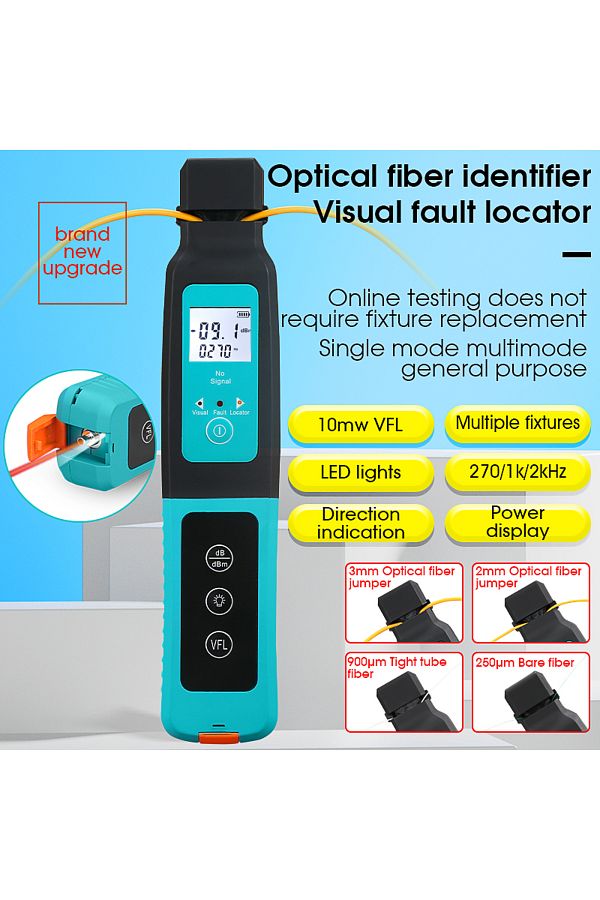 Choice-COMPTYCO AUA-40 Fiber Optic Identifier Live Fiber Optical Identifier with Built in LED 10mwVisual... 1
