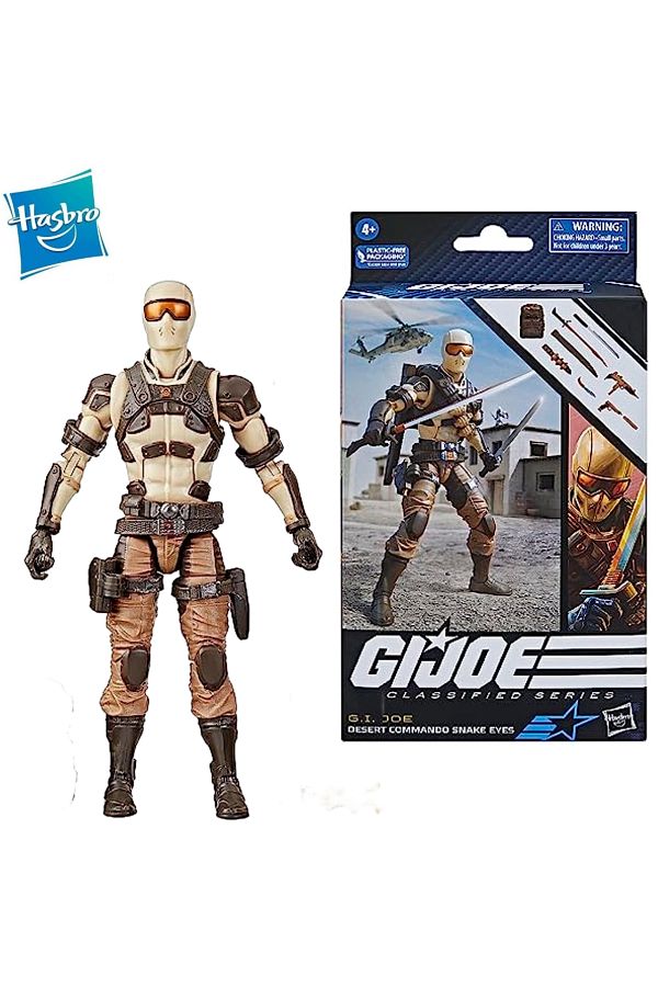 Choice-92 In Stock G.i. Joe Gi Joe Classified Series 92 Desert Commando Snake Eyes Action Figure Model Toy 1