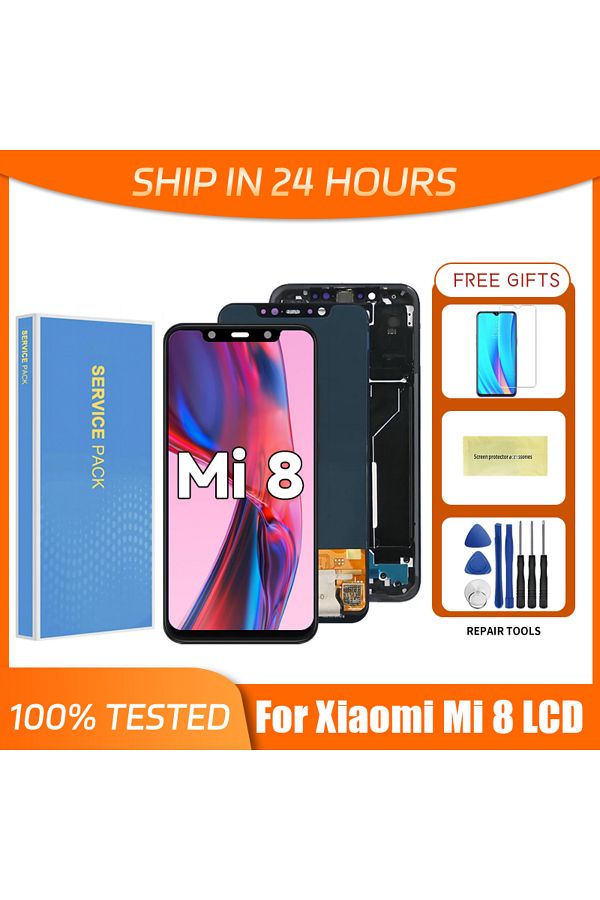 Choice-6.21"AMOLED LCD For XIAOMI Mi 8 Display Mi8 LCD Touch Screen Digitizer with Frame Assembly Replac... 1