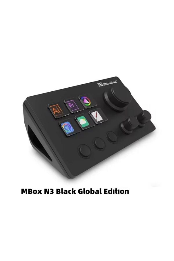 Choice-Mirabox N3 Streamdeck Keypad Screen Knob Customization Macro Mini Keyboard Visual Desktop Console... 1