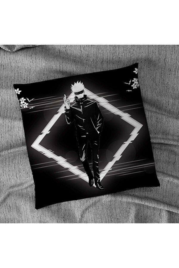 Laumango Cushion Cover 45*45 Jujutsu Kaisens Decorative Pillowcase