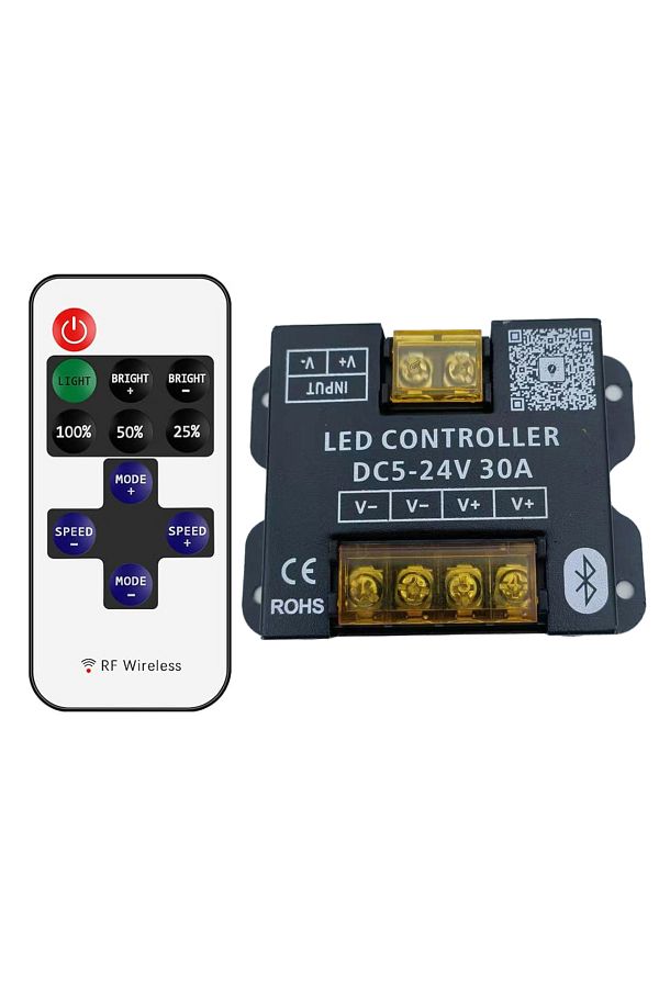 Choice-Bt-dimmer-11key Dc12-24v 30a 360w Mobile Phone App Bluetooth Connection Led Strip Controller Dimmer 1