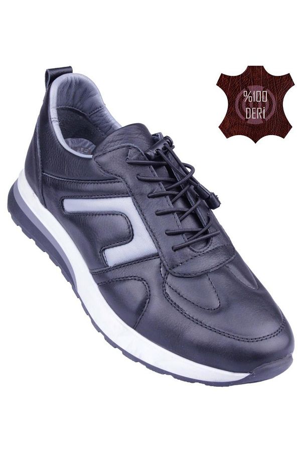 DETECTOR Inner and Outer Genuine Leather Orthopedic Ultra Comfortable Stylish Men s Shoes Trendyol