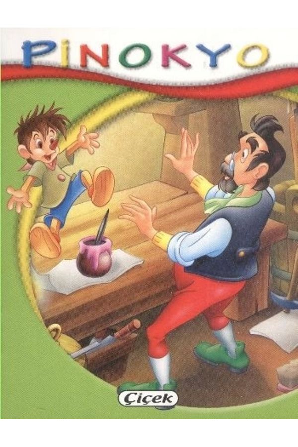 Çiçek Yayıncılık-Little Books Sequence Pinocchio Book (with Protected Poset) 1