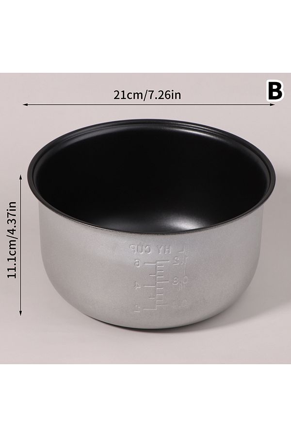 JETTING 1pc Electric Pressure Cooker Metal Liner 2L 3L Non stick Rice Pot Gall Inner Accessories Cooker P. Trendyol