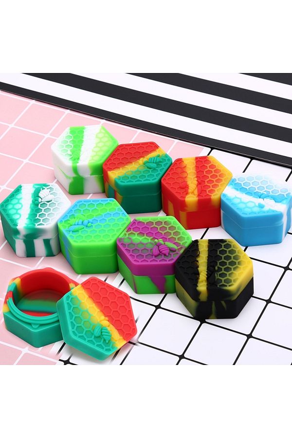 Choice-5/26ML Silicone Multi-purpose Storage Boxes with Lid Pill Capsule Cream Small Objects Holder Mini... 1
