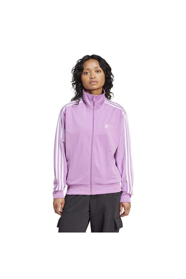 adidas Firebird Purple Women s Jacket Adicolor Classics Relaxed Fit IY4741 Trendyol