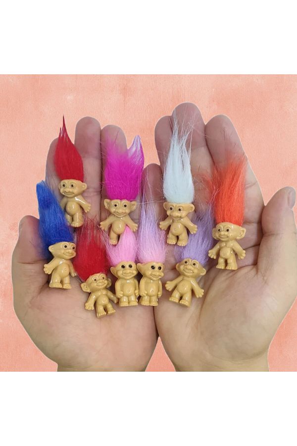 Mini troll dolls cheap