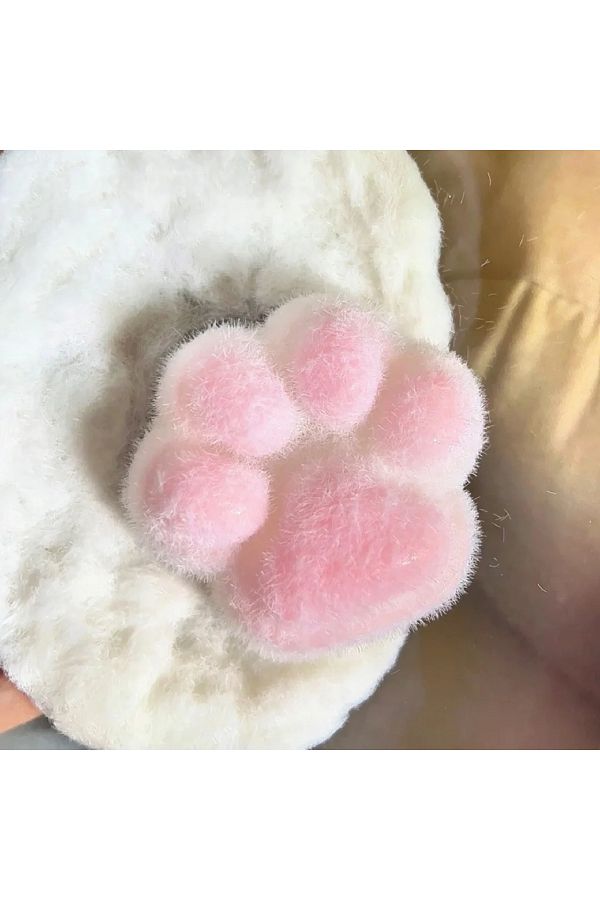 Choice-Mochi Taba Squishy NEW Fidget Toy Mini Kawaii Plush Cat Paw Silicone Small Cat Paw Cute Pink Cat ... 1