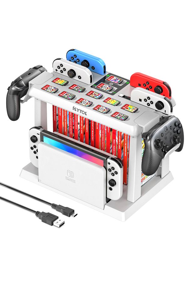 Choice-OIVO For Switch Joycon Charger Switch Game Storage Tower Pro Controller Holder For Nintendo Switc... 1