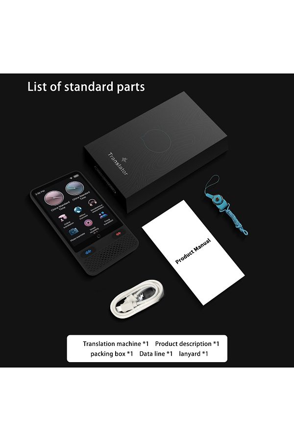 Aibecy-Portable Language Translator Device with 138 Languages Voice Translating Offline Translation Simu... 1