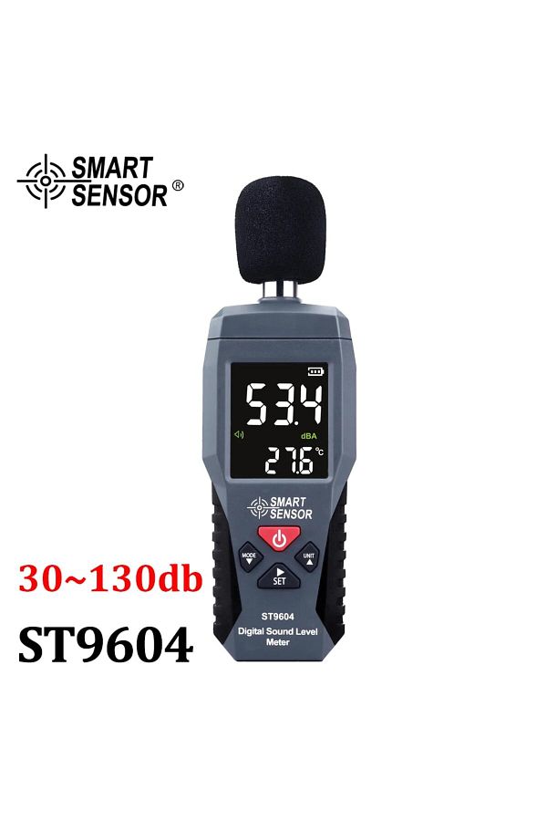 Choice-St9604 Smart Sensor Digital Sound Level Meter 30-130 Db Decibel Meter Lcd Backlight Sonometer Noise 1