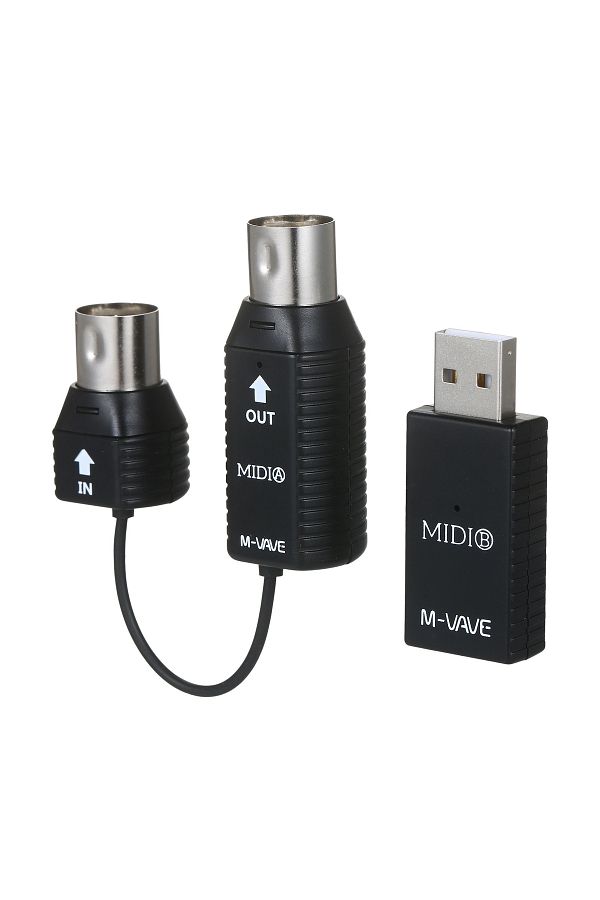 Choice-M-VAVE MS1 Mini Wireless Transmission System MIDI System MIDI Wireless Adapter Plug and Play Supp... 1