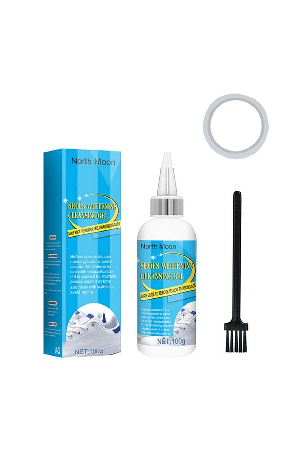 Choice 30 100ml Shoes Whitening Kit with Tape Brush Shoes Whitener Multifunction White Shoe Cleaning A. Trendyol