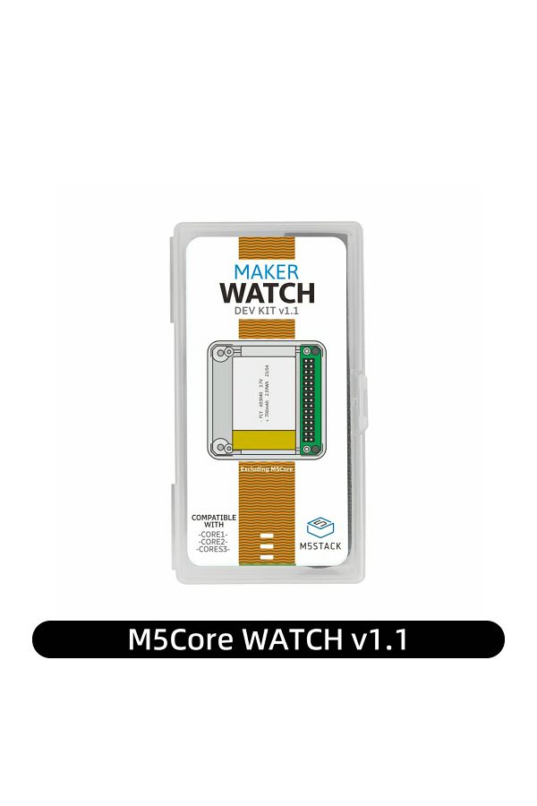 FMchip-M5Stack M5Core WATCH V1.1 Smart Wearable Watch Battery Development Kit 700mAh for Basic Core/Core... 1