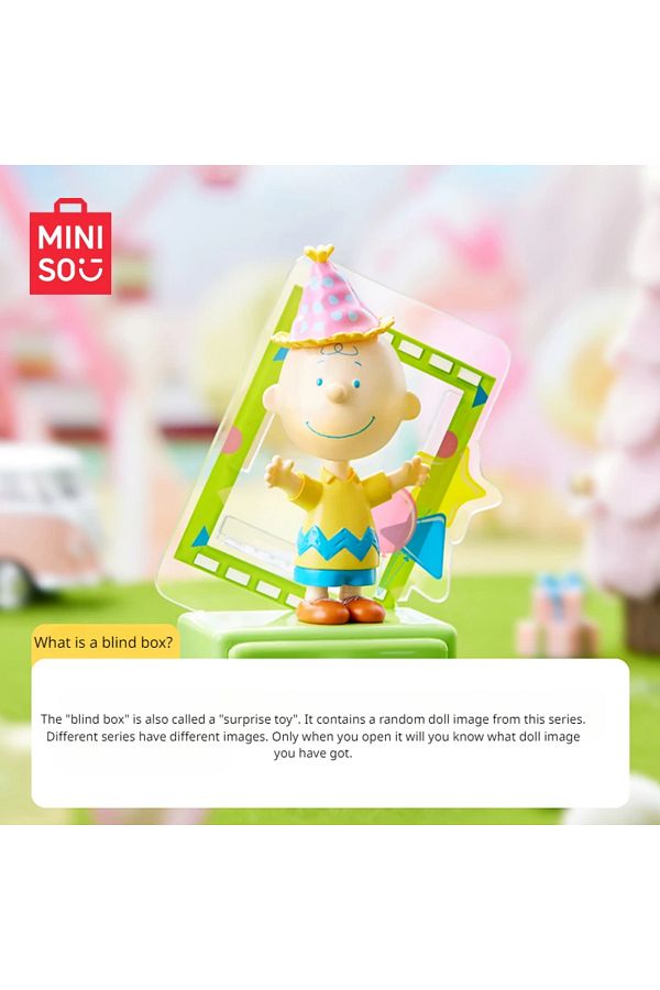 Miniso MINISO Snoopy party time blind box model birthday gift desktop  decoration anime peripherals New R - Trendyol