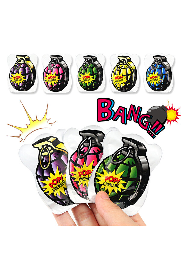 Choice Automatic Inflatable Grenade Small Explosive Bag Novel Prank Toy