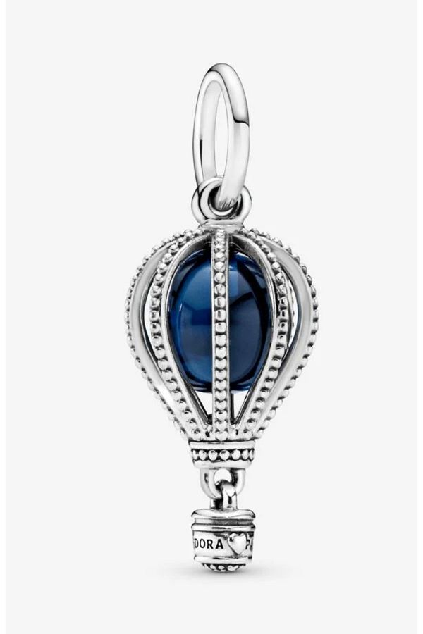 Pandora-Sparkling Clear Hot Air Balloon Dangle Charm 1