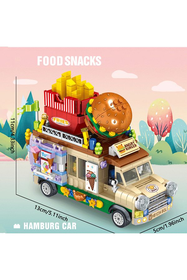 Choice Knew Built Micro Mini Children Car Building Blocks Toys Gift Set 9 Unique Designs as Fruit Car I. Trendyol