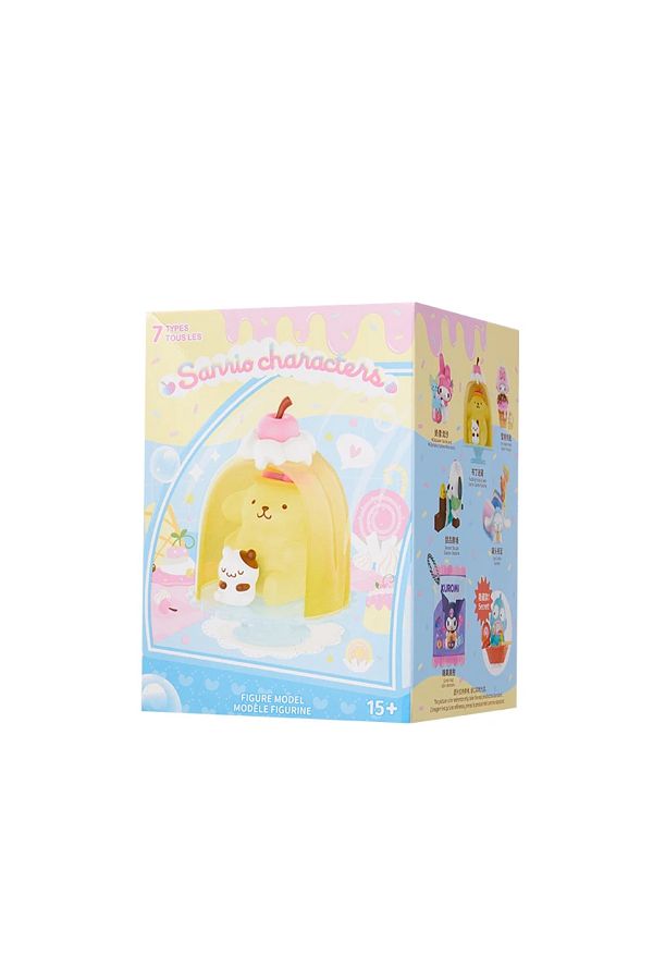 Miniso-MINISO Sanrio Characters Colorful Food Series Blind Box Kawaii Collection Model Animation Ornamen... 1