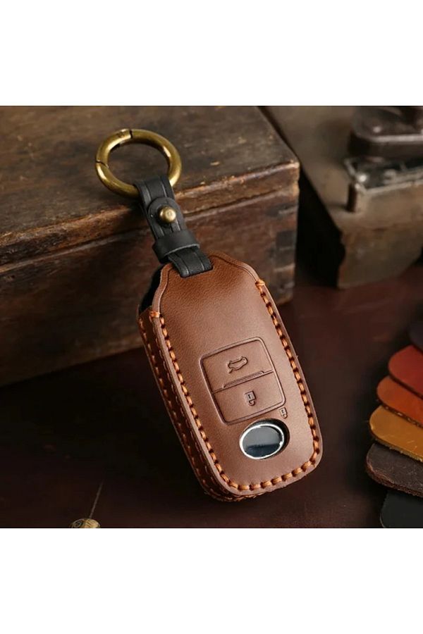 Choice Car Key Cover for Toyota Perodua Yaris Ativ Raize Veloz Avanza Rush Daihatsu Genuine Leather Shel. Trendyol