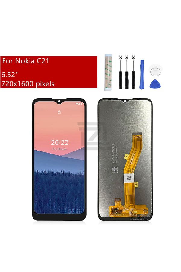 Choice-For Nokia C21 LCD Display With Frame Digitizer Assembly TA-1356 TA-1352 Touch Screen Replacement ... 1
