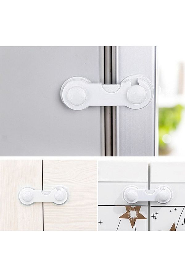 Choice 1PC Child Safety Cabinet Lock Baby Proof Security Protector Drawer Door Cabinet Lock Plastic Prot. Trendyol