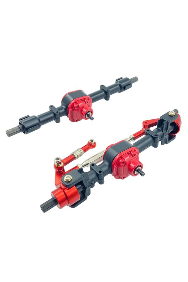 Choice-For MN D90 D91 D96 D99S MN90 MN96 MN99 MN99S FJ45 Metal Axle Assembly RC Car Spare Parts Upgrade ... 1
