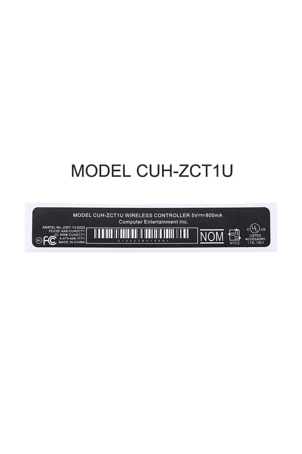 Choice-YuXi 1 Piece For PS4 Controller Back Label Housing Shell Sticker Seals For PS3 Wireless Handle Re... 1