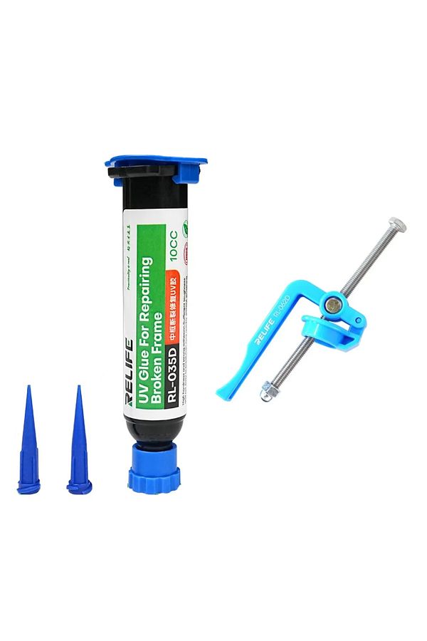 Choice-RELIFE RL-035D Repairing Broken Frame UV Glue Strong adhesion and high hardness,Fast curing witho... 1