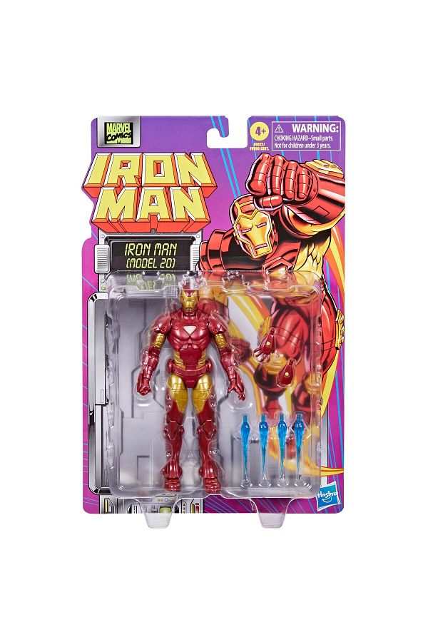 Choice-Marvel Legends Iron Man Mk9 Mk20 Vintage Hanging Card 6-Inch Action Figure 6297 Movie Anime Model... 1