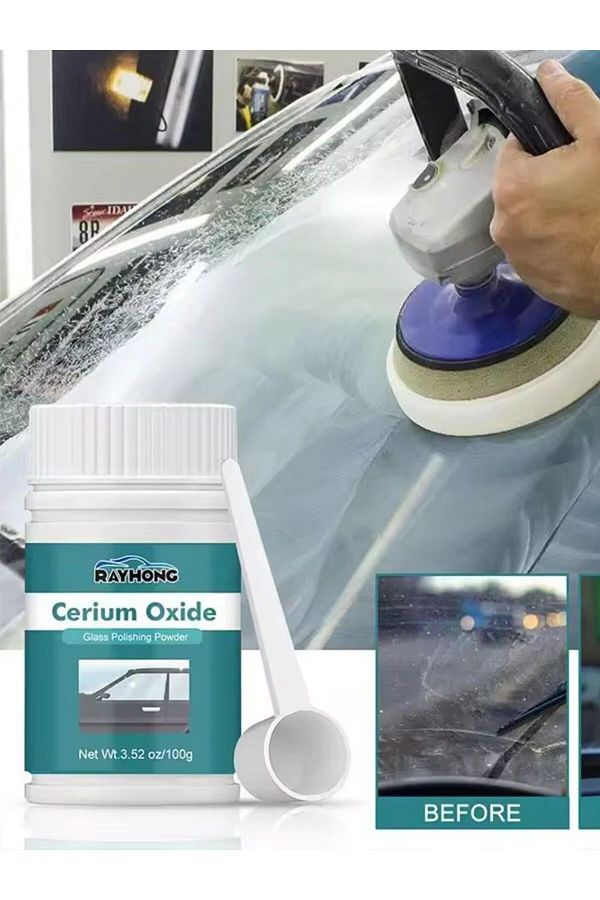 Choice-100g Cerium Oxide Glass Polishing Powder Window Windscreen Windshield Scratch Remover Repair Waxi... 1