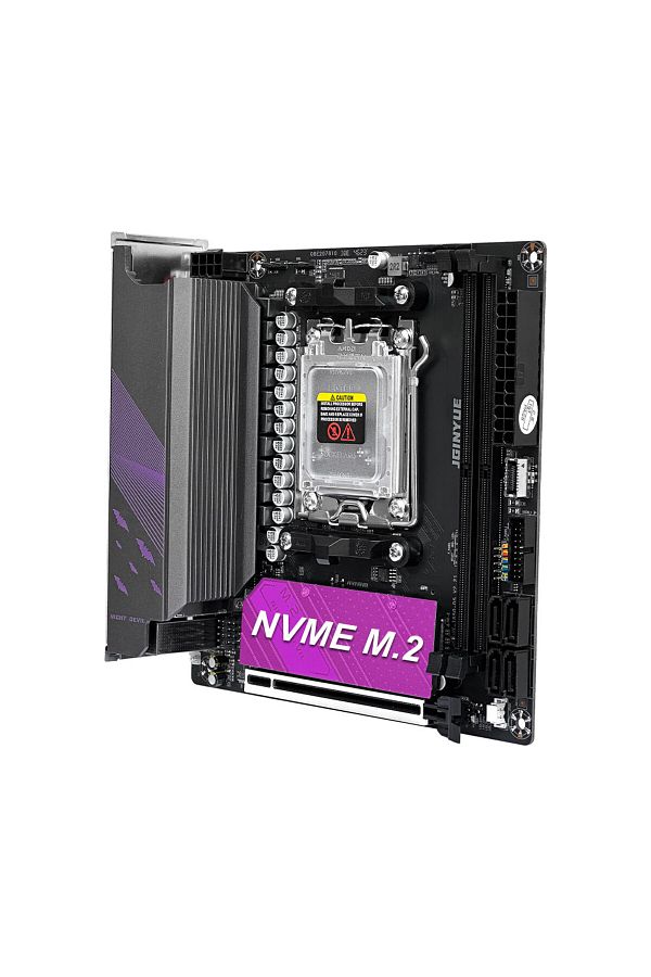 Choice-JGINYUE B650i Night Devil Mainboard ITX Mini DDR5 Computer AM5 Support 7000 Series CPU 1