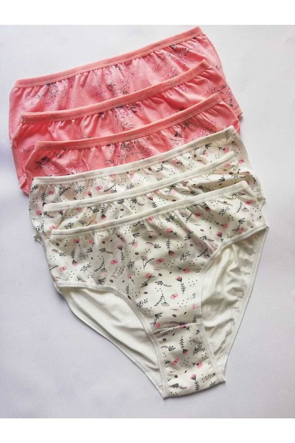 KOTA-Bikini Chiloți 6 Piese Bumbac Bumbac Damă 1