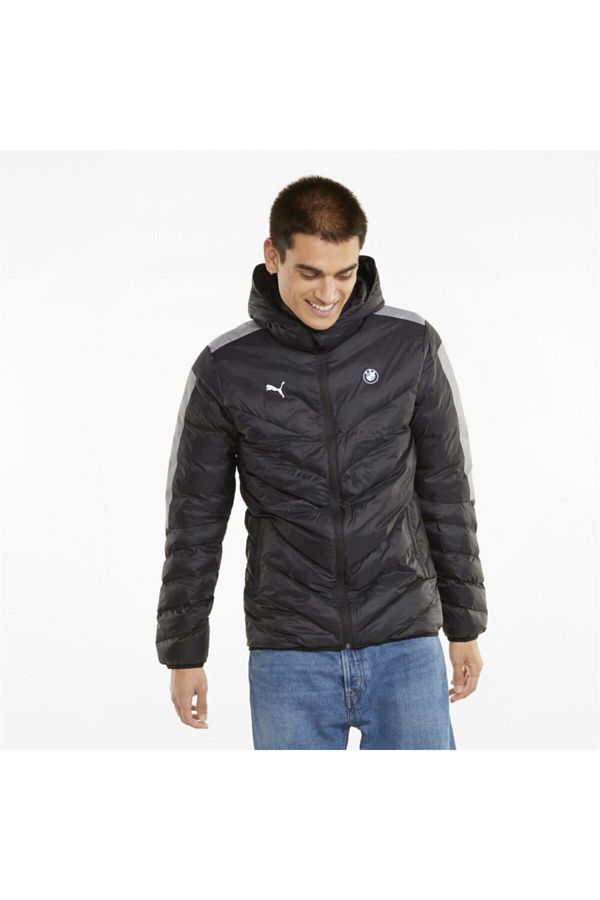 Puma Bmw Mms T7 Ecolite Down Jacket Men s Black Coat 53116801 Trendyol