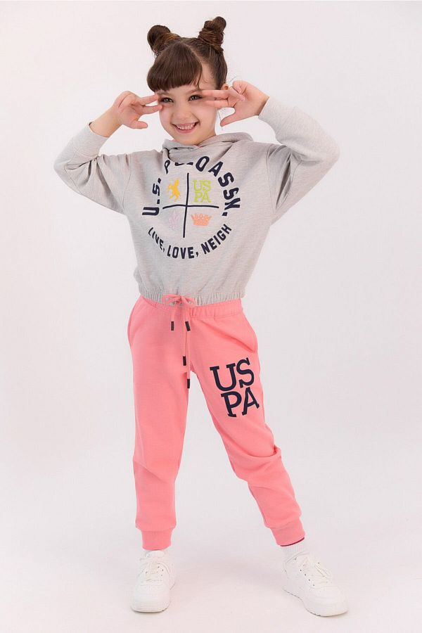 Girls polo sweatsuit 2025
