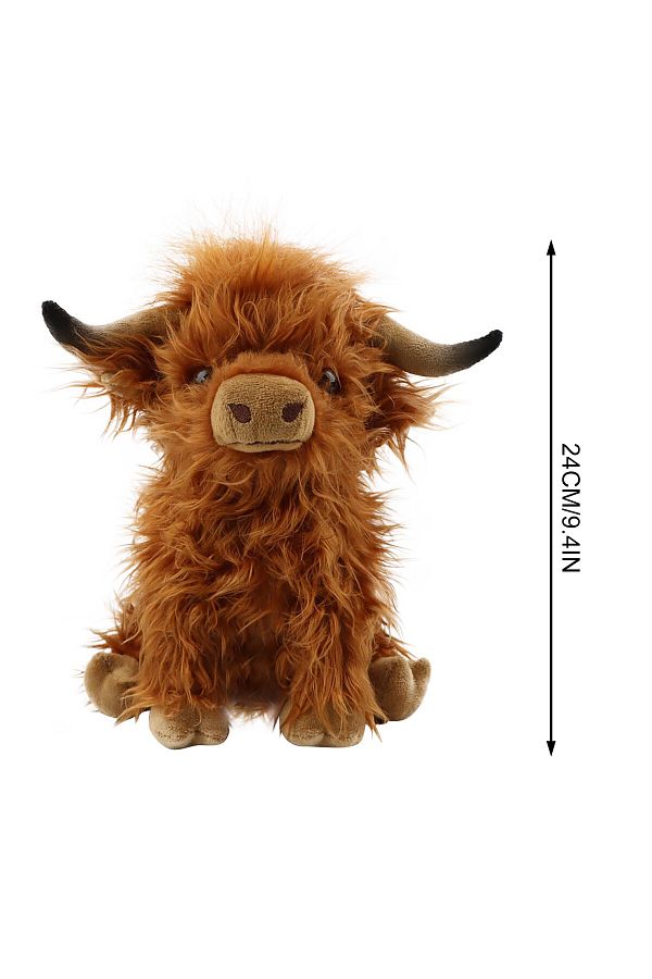 Highland cow stuffed toy clearance