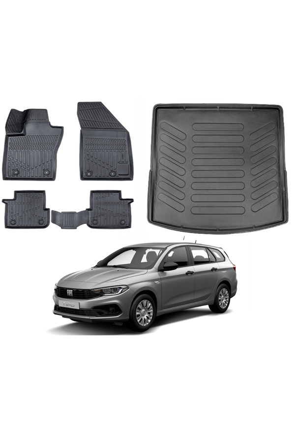 ko kaliteoto Fiat Egea Stw 2022 Luxury Series 3D Upper Luggage Pool 