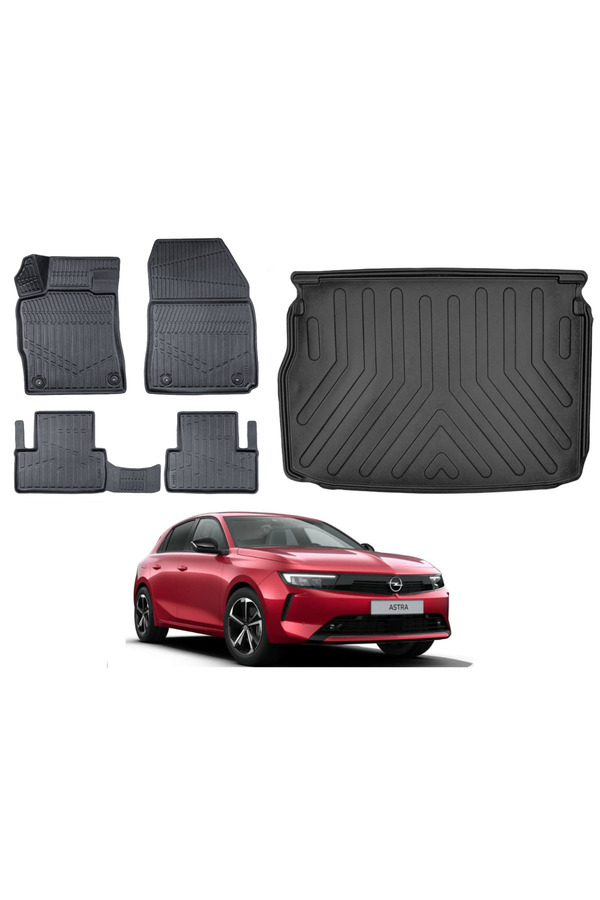 ko kaliteoto Opel Astra L 2022 Model 3D Upper Luggage Pool 3D Vehicle