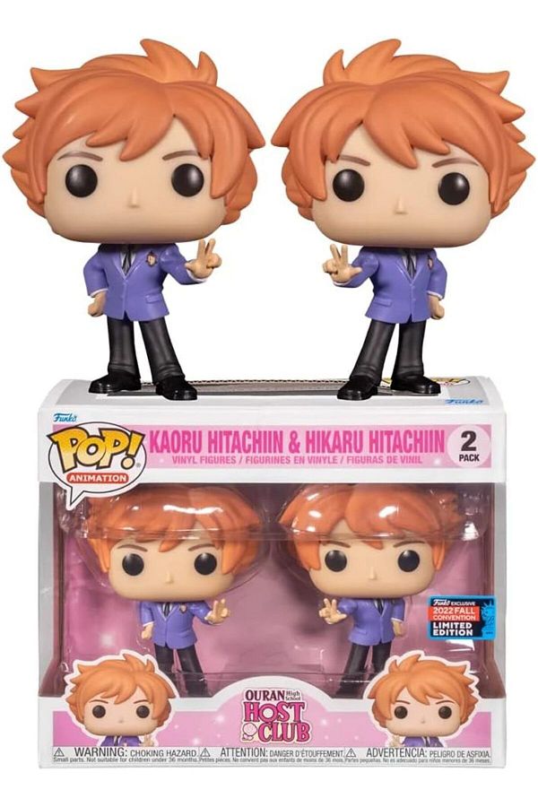 Funko-POP Animation Ouran High School Hitachiin Twins 2pk Conv Ex 1