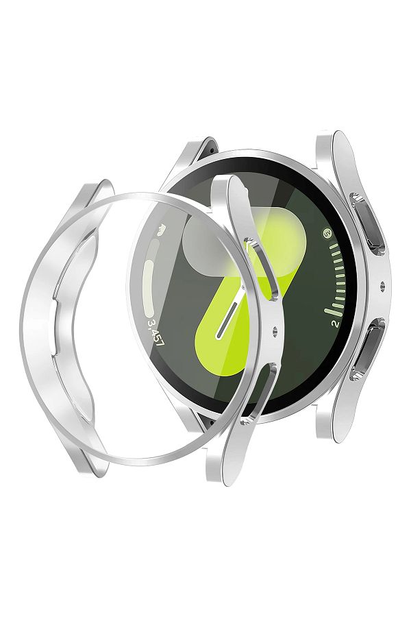 Tagomoon Case and Screen Protector Compatible with Samsung Galaxy Watch 7 40mm 360 Full Protection Silicone Case Trendyol