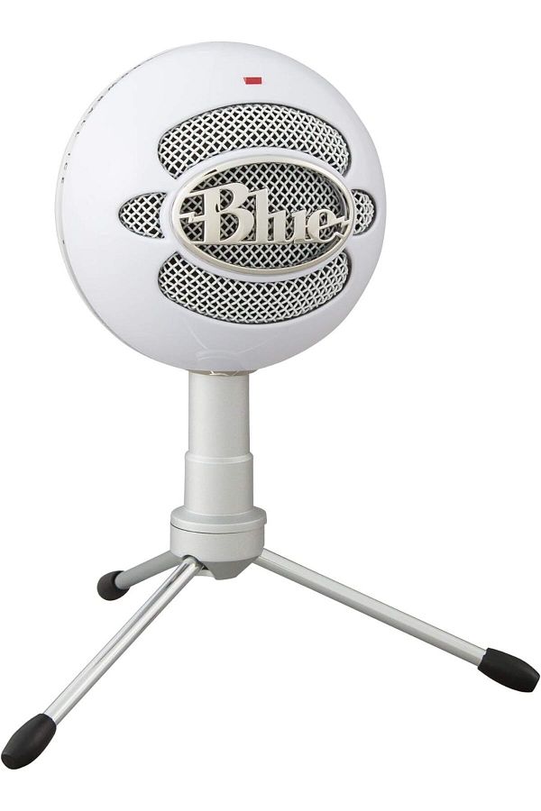 logitech-Blue Snowball iCE USB Microphone for PC, Mac, Gaming, Recording, Streaming -White 1