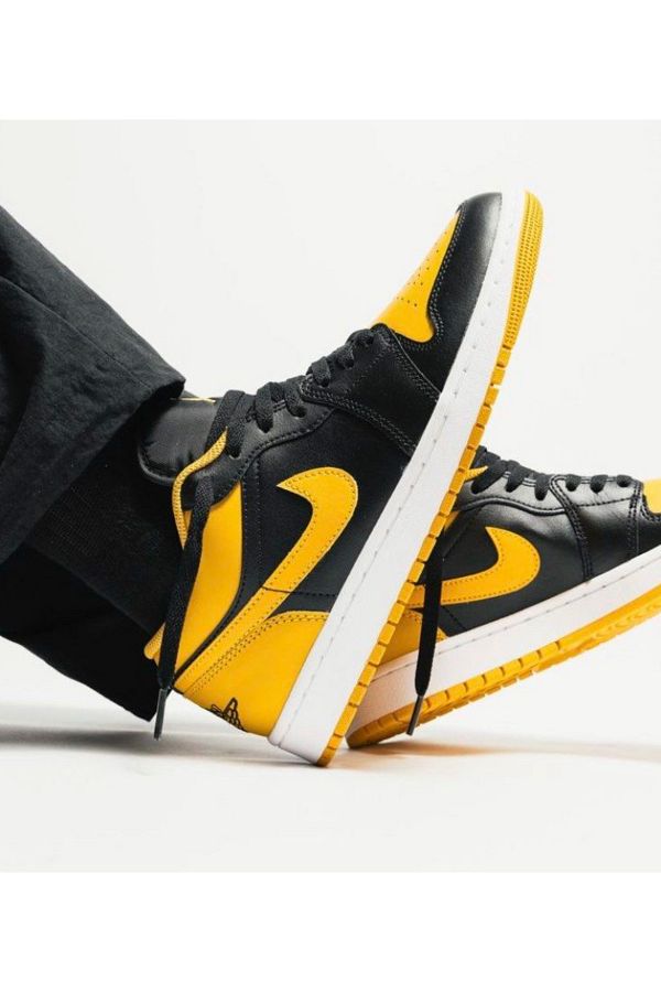 Nike Air Jordan 1 Low Yellow Ochre Sports Shoes Trendyol