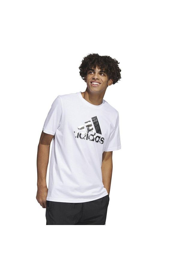 adidas Sportswear Power Logo Foil Short sleeve Men s T Shirt Trendyol
