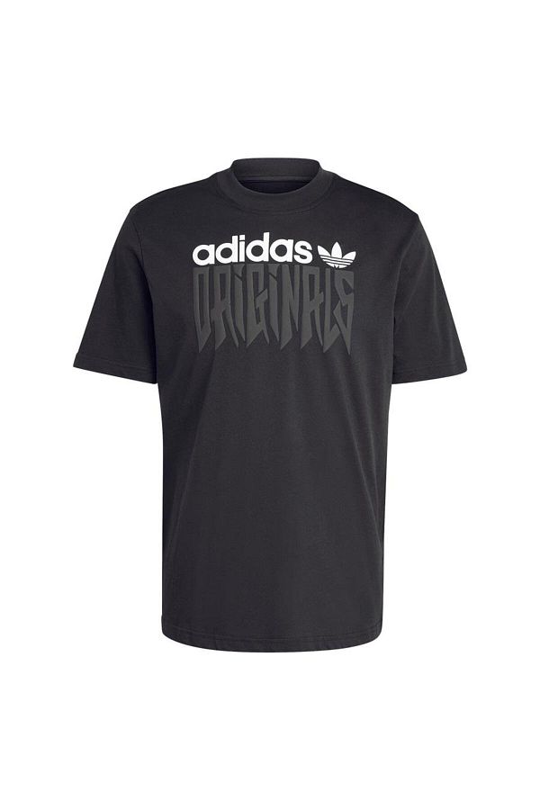 adidas Men s Logo Patterned Casual T Shirt Grfx Tee Loose Fit Iz4831 Trendyol