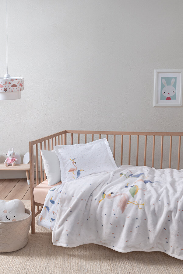 Yataş Mini Nuala Wellsof Bebek Battaniyesi - Nil Yeşili