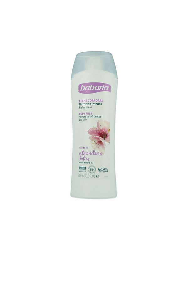 Babaria-Mandelöl Körpermilch Trockene Haut Babaria 400 ml 1