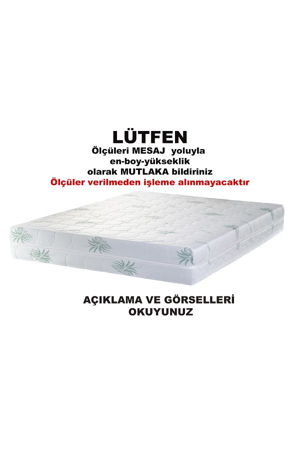 Artex-Case Aloe 80x190 Mattress Cover Protector Mattress Cover Zippered Case Quilted 1