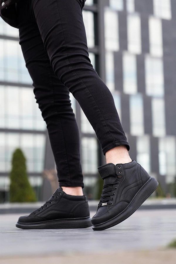 L.A Polo 097 Black Color Black Sole Men s Casual Shoes Trendyol