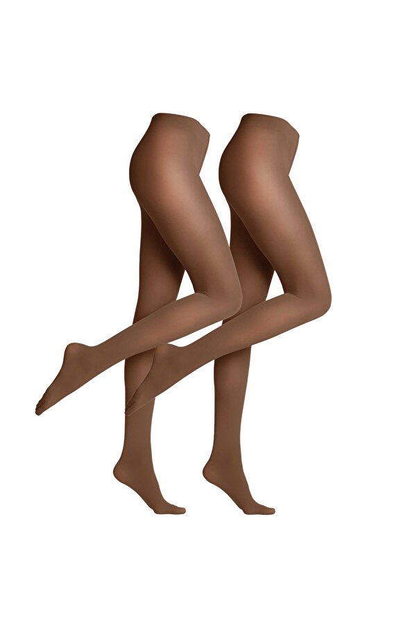 FALKE-Damen Feinstrumpfhose 2er Pack - Pure Matt 50 Den, Transparent, halbblickdicht 1